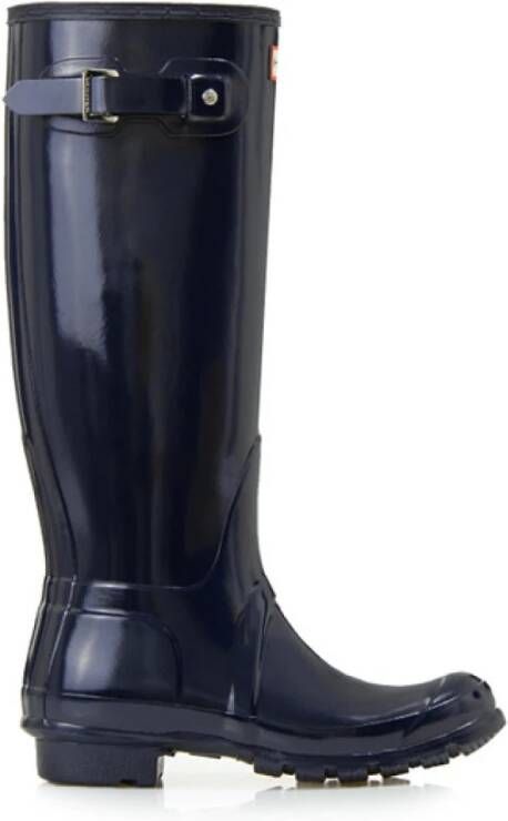 Hunter Dames Rubberen Regenlaarzen Blue Dames