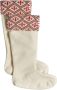 Hunter Fairisle Hoge Laars Sokken - Thumbnail 1