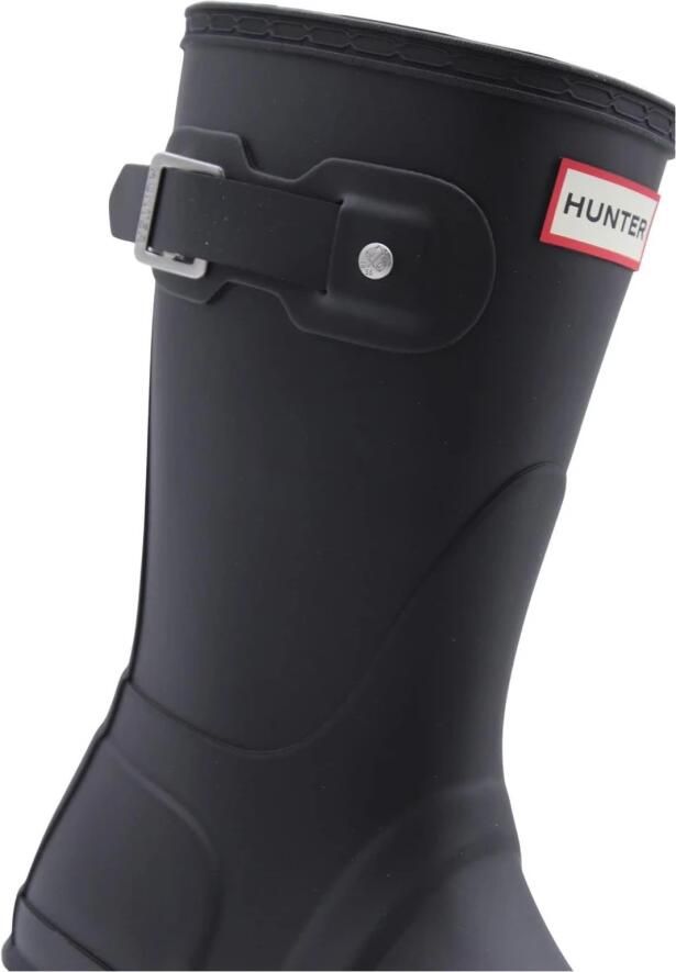 HUNTER Regenlaarzen Dames Womens Original Short Maat: 36 Materiaal: Rubber Kleur: Zwart - Foto 6