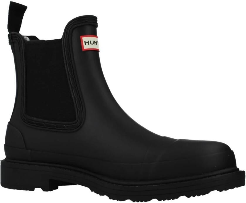 Hunter Boots Women's Commando Chelsea Boot Rubberlaarzen zwart - Foto 2