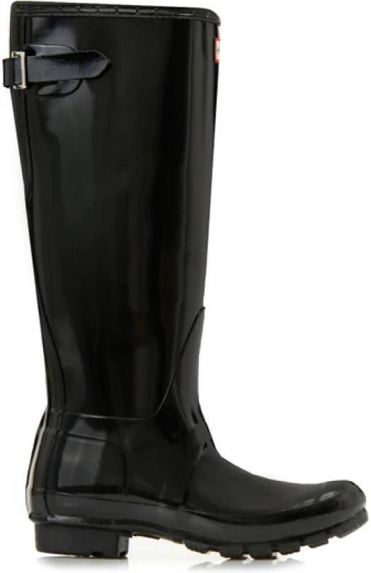 Hunter Original Back Adjustable Gloss WMS Regenlaarzen Dames Zwart - Foto 6