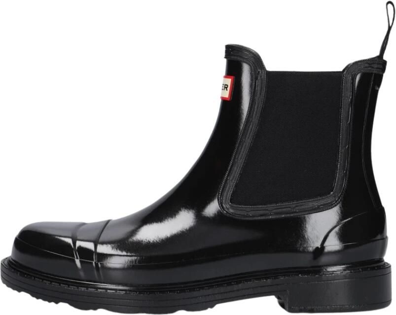 HUNTER Regenlaarzen Dames Womens Original Chelsea Maat: 37 Materiaal: Textiel Kleur: Zwart - Foto 6