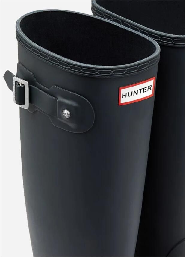 HUNTER Regenlaarzen Dames Womens Original Tall Maat: 38 Materiaal: Rubber Kleur: Blauw - Foto 3