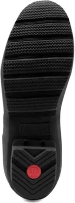 Hunter Zwarte Regenlaars Vrouwen Rubberen Zool Black Dames