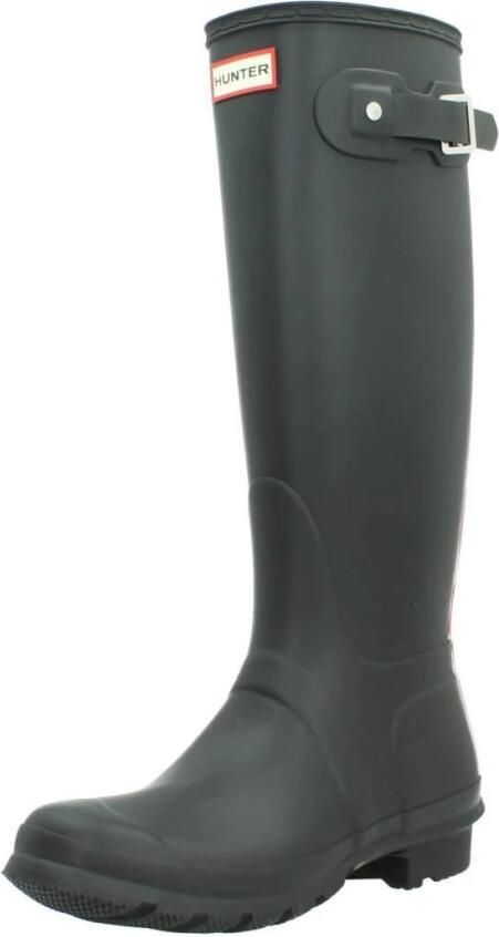 Hunter Boots Women's Original Tall Hunter Backstrap Boot Rubberlaarzen wit zwart - Foto 5