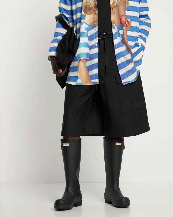 Hunter Regenseizoen Dames Synthetische Regenlaarzen Black Dames - Foto 3