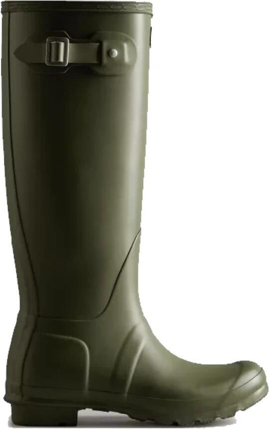 Hunter Boots Women's Original Tall Rubberlaarzen olijfgroen