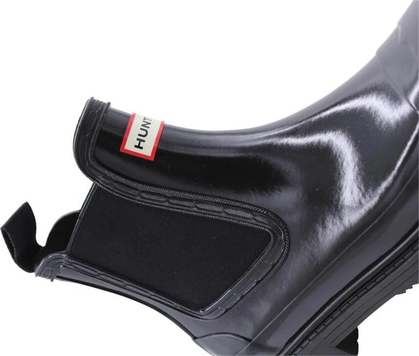 HUNTER Regenlaarzen Dames Womens Original Chelsea Maat: 37 Materiaal: Textiel Kleur: Zwart - Foto 8