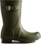 Hunter Korte Donkere Olijf Wellington Laarzen Green Dames - Thumbnail 1