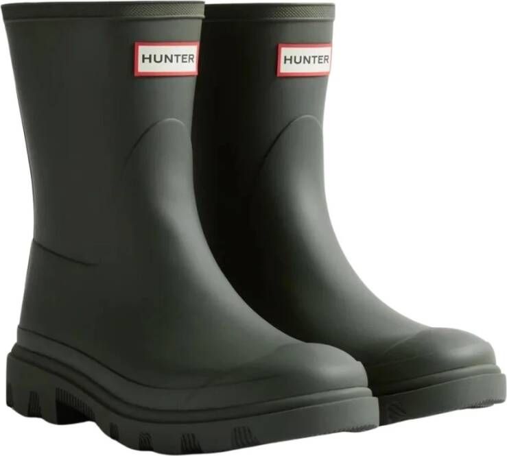 Hunter Regenlaarzen Downpour korte Wellington laarzen