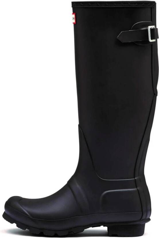 Hunter Original Back Adjustable Gloss WMS Regenlaarzen Dames Zwart - Foto 8