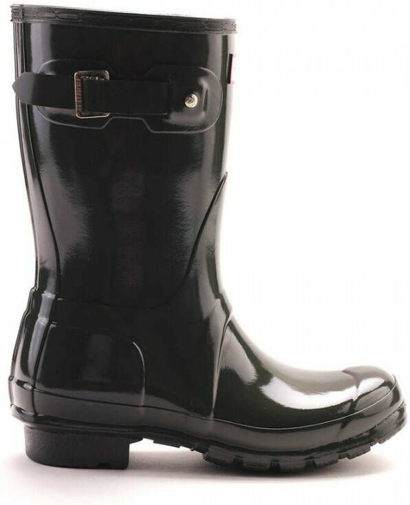Hunter Original Shoirt Gloss Water boots Groen Dames