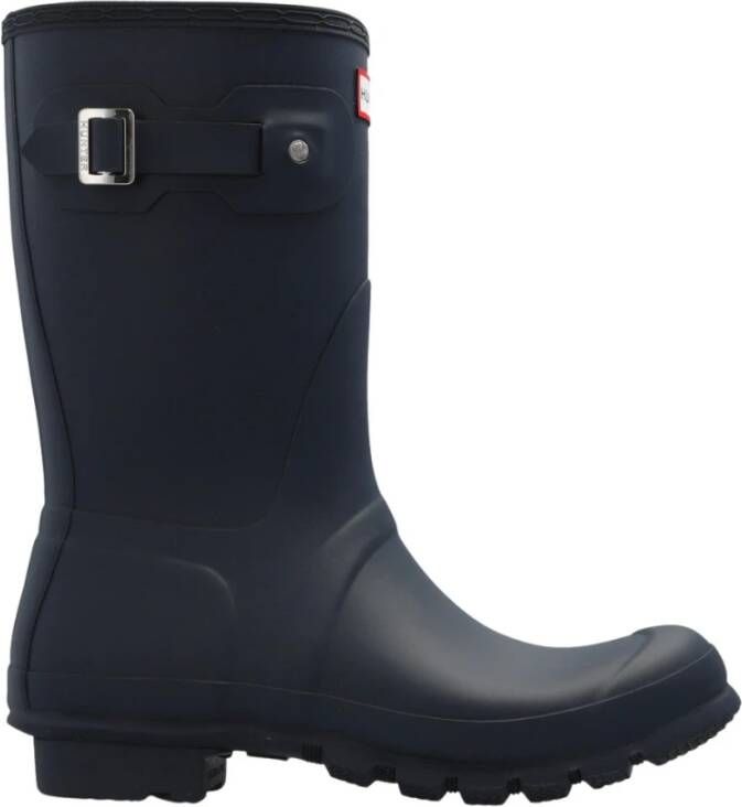 Hunter Original Short rain boots Blauw Dames