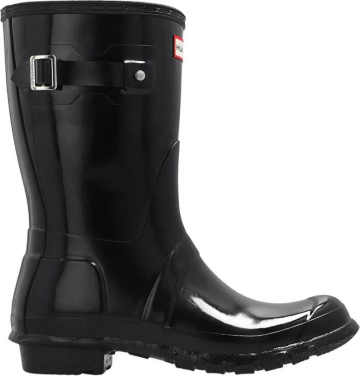 Hunter Original Short regenlaarzen Zwart Dames