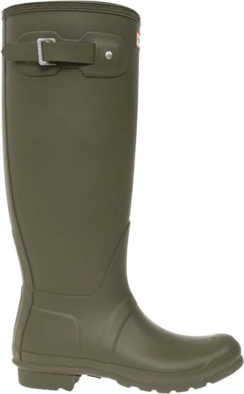 Hunter Boots Women's Original Tall Rubberlaarzen olijfgroen