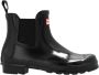 Hunter Boots Women's Original Chelsea Gloss Rubberlaarzen zwart - Thumbnail 1