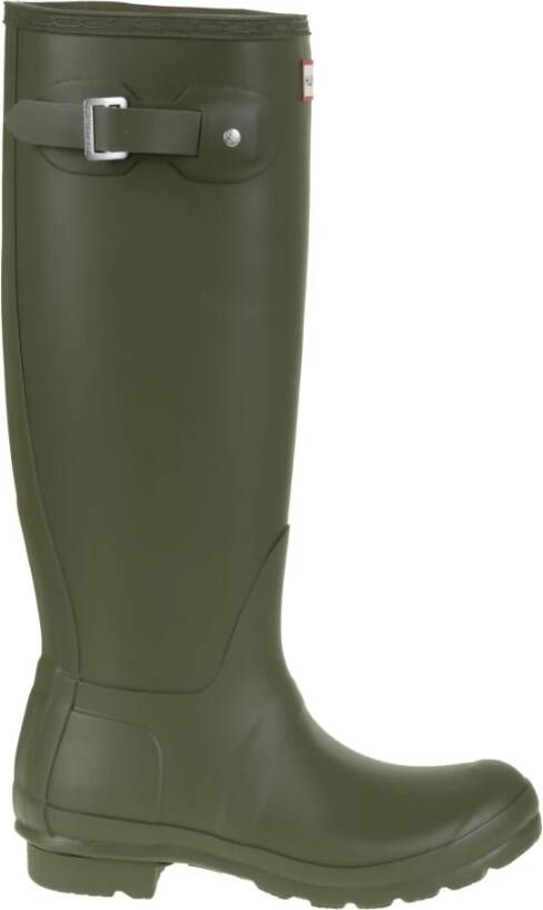Hunter Boots Women's Original Tall Rubberlaarzen olijfgroen - Foto 2