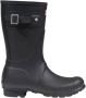 Hunter Zwarte Rubber Enkellaarzen voor Vrouwen Black Dames - Thumbnail 2