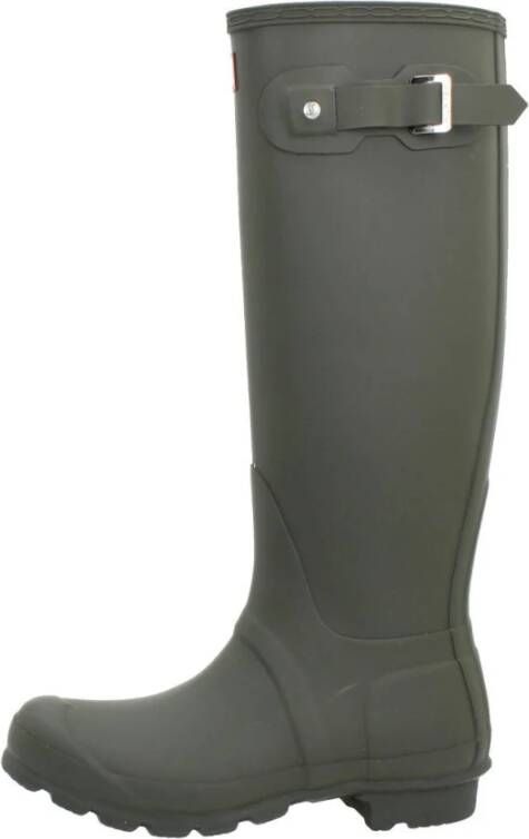 Hunter Boots Women's Original Tall Rubberlaarzen olijfgroen