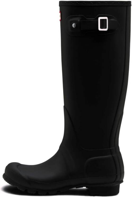 HUNTER Regenlaarzen Dames Womens Original Tall Rubber Zwart