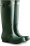 Hunter Hoge regenlaarzen Herfst Winter Collectie Vrouwen Green Dames - Thumbnail 2
