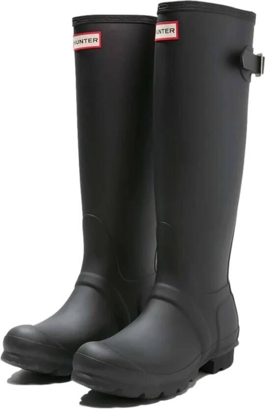 Hunter Boots Women's Original Tall Back Adjustable Boot Rubberlaarzen zwart - Foto 5