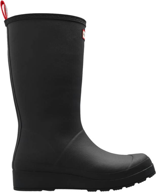 Hunter Boots Original Play Boot Mid Rubberlaarzen zwart grijs - Foto 3