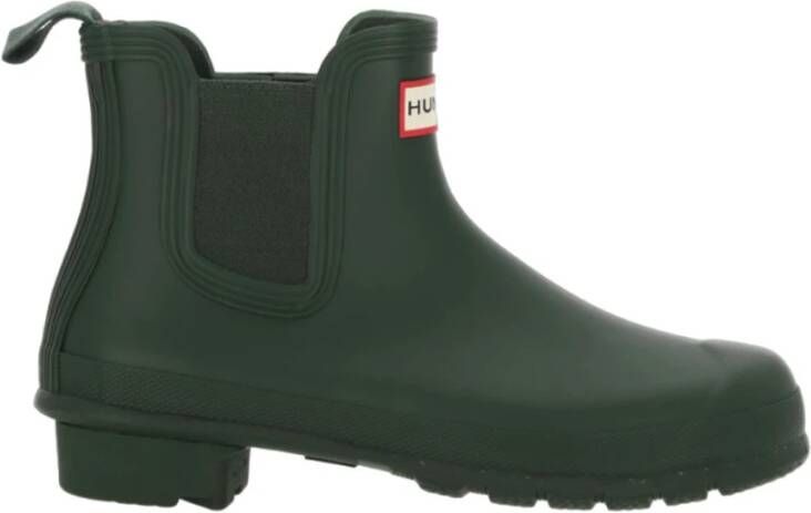 Hunter Boots Women's Original Chelsea Rubberlaarzen olijfgroen