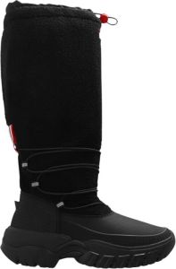 Hunter Boots Women's Wanderer Tall Sherpa Snow Boot Winterschoenen zwart