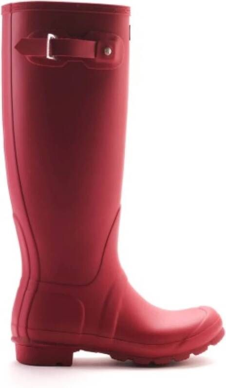 Hunter Originele hoge regenlaarzen in donkergrijs Red Dames