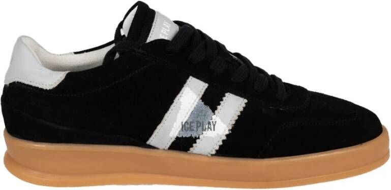 ICE Play Elegante Veterschoenen Black Heren