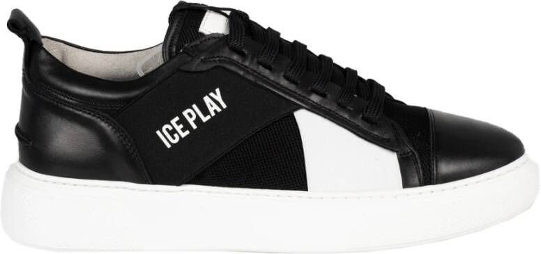 ICE Play Elegante Veterschoenen Black Heren