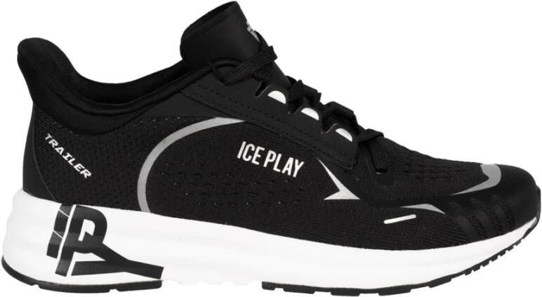 ICE Play Stijlvolle Veterschoenen Black Heren