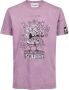 Iceberg Framboos Regular Fit Jersey T-shirt met SpongeBob-print - Thumbnail 1