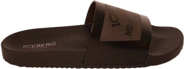 Iceberg Fume slippers zwart Black Heren
