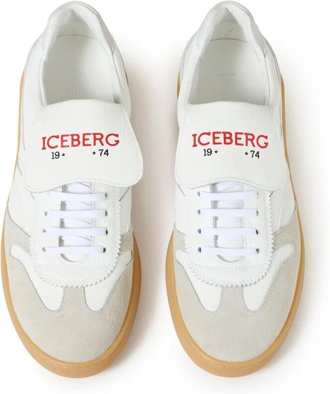 Iceberg Retro-stijl Sneakers met Patroon