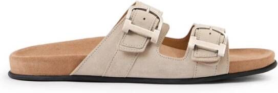 Iceberg Low-top slipper met dubbele banden en gespen