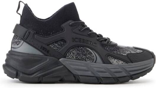 Iceberg Zwarte ICB ONE Sneakers