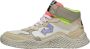 Id.eight Beige Sneakers Multicolor Unisex - Thumbnail 1