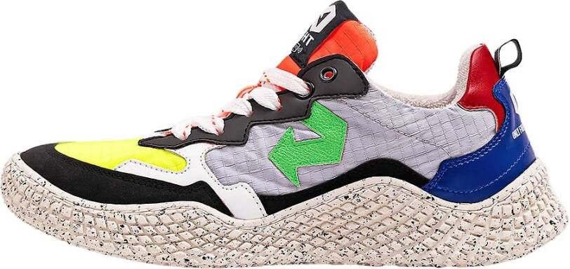 Id.eight Donkere Mix Square Sneakers