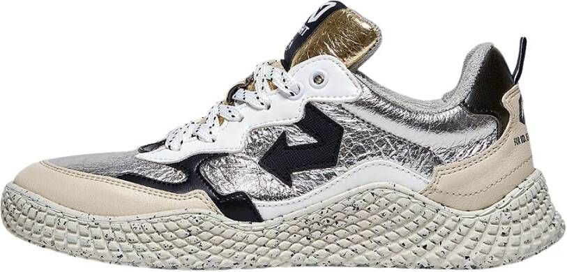 Id.eight Zilveren Urban Glam Sneaker Multicolor Unisex