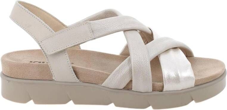 Igi&Co Beige Casual Damessandalen