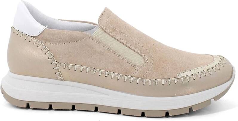 Igi&Co Beige Instap Hardloopschoenen