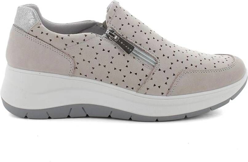 Igi&Co Beige Slip-On Sportschoenen