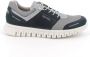 Igi&Co Blauwe technische mesh sneakers voor heren - Thumbnail 1
