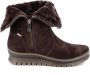 Igi&Co Bruine Leren Enkellaarzen met Nepbont Voering en Gore-Tex Technologie - Thumbnail 1