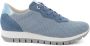 Igi&Co Comfortabele Lichtblauwe Sneakers - Thumbnail 1