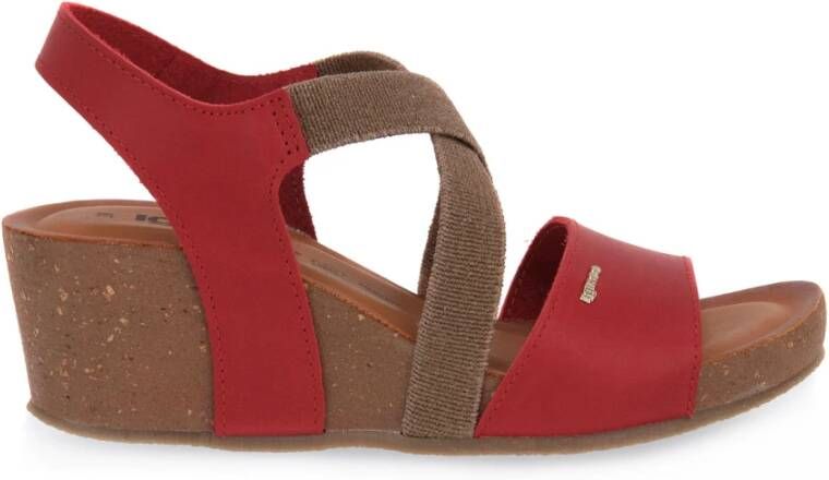 IGI&Co Flat Sandals Red Dames