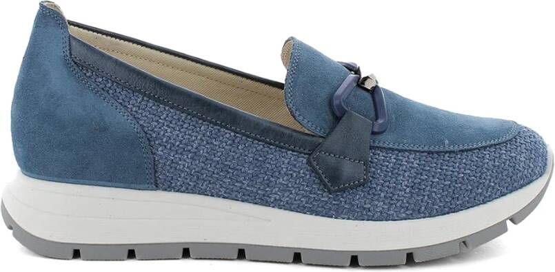 Igi&Co Geweven textuur mocassins met chique stijl