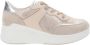IGI&Co Leren en Stoffen Dames Sneakers Beige Dames - Thumbnail 9